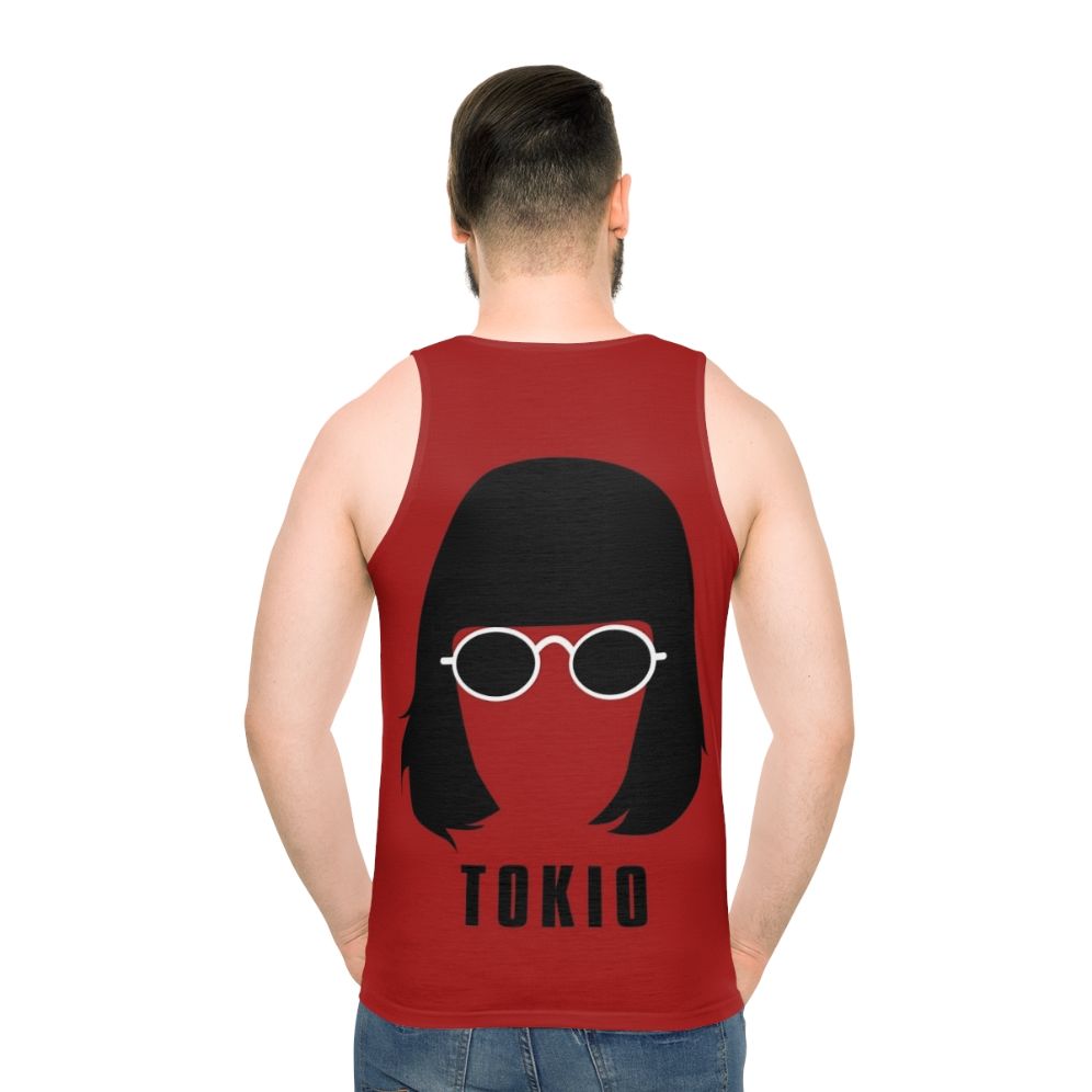 Unisex 'Money Heist' Tank Top - men back