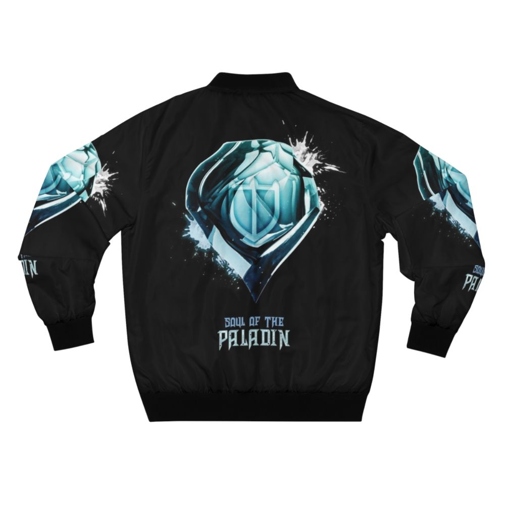 Final Fantasy XIV Paladin Relic Crystal Soul Bomber Jacket - Back