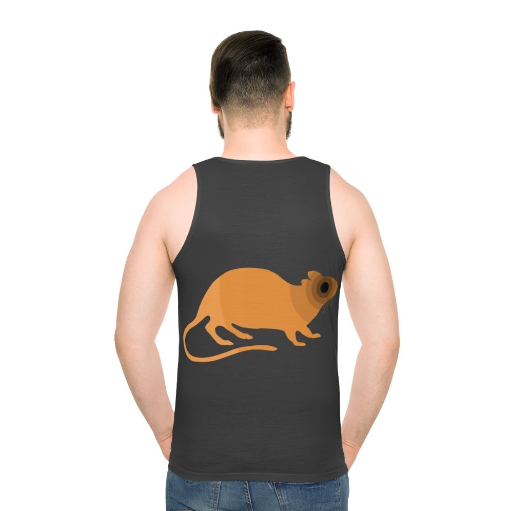 Legendary rat animal unisex tank top - men back