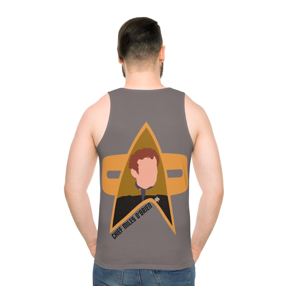 Chief O'Brien Star Trek Deep Space Nine Unisex Tank Top - men back