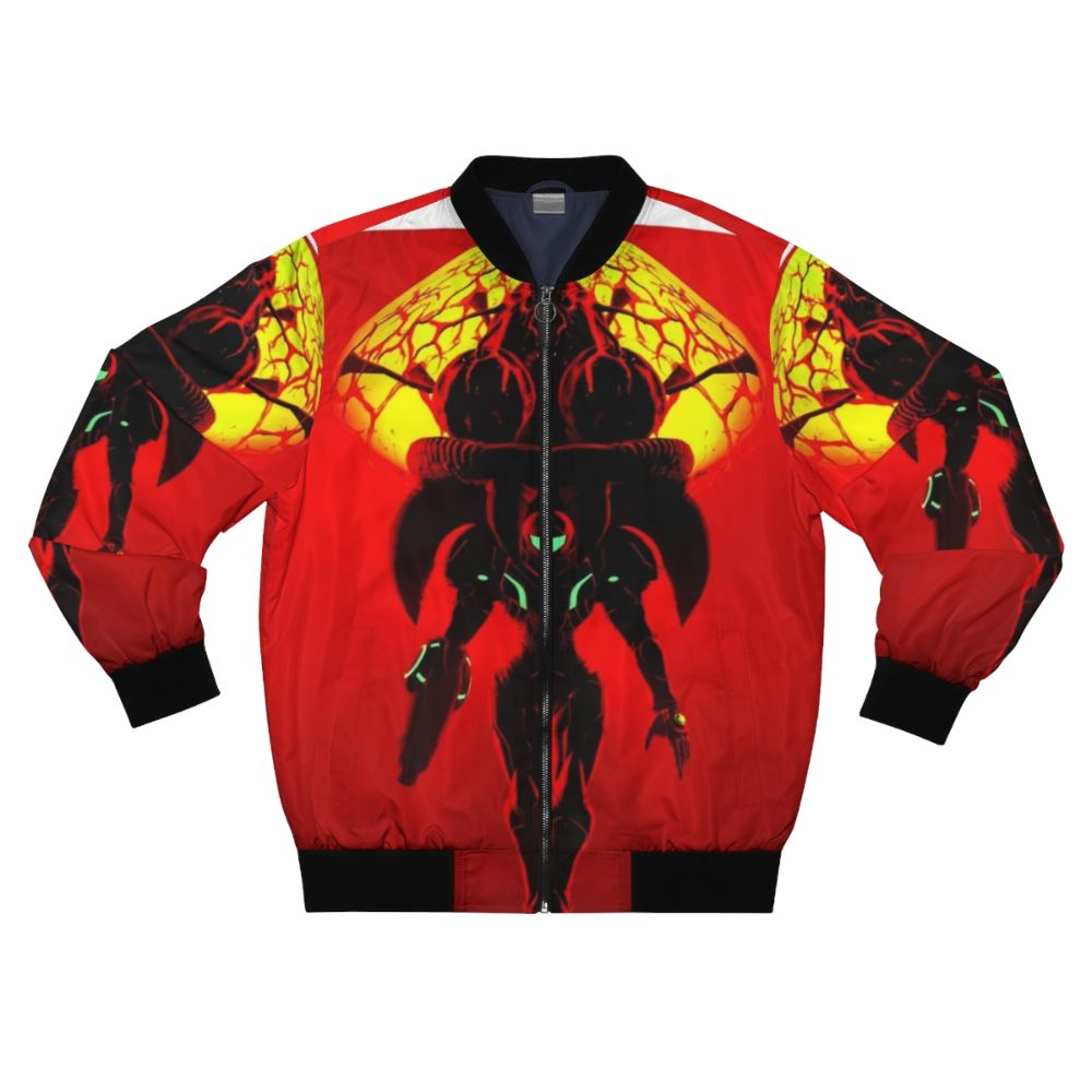 Metroid Samus Bomber Jacket - Futuristic Sci-Fi Inspired Apparel