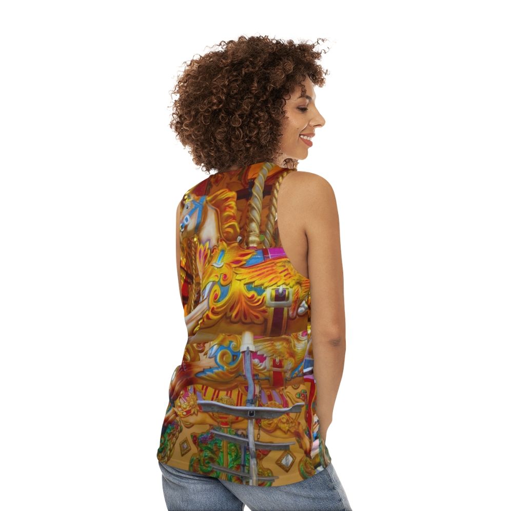 Weymouth Carousel of Life Unisex Tank Top - women back