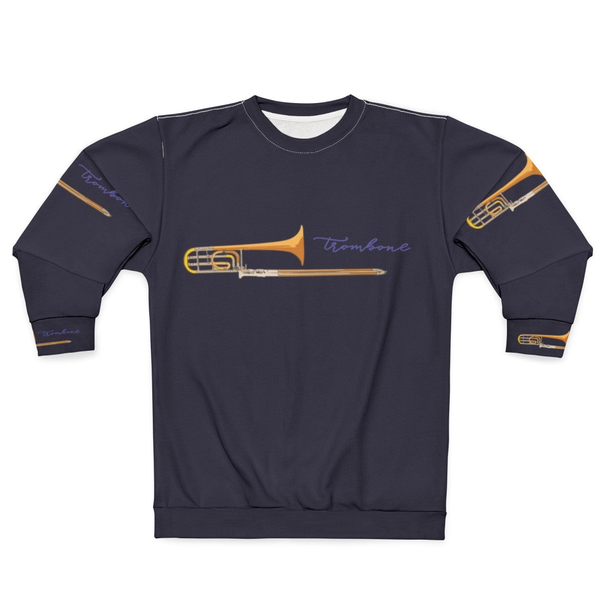 Trombone Sweatshirt for Passionate Musicians