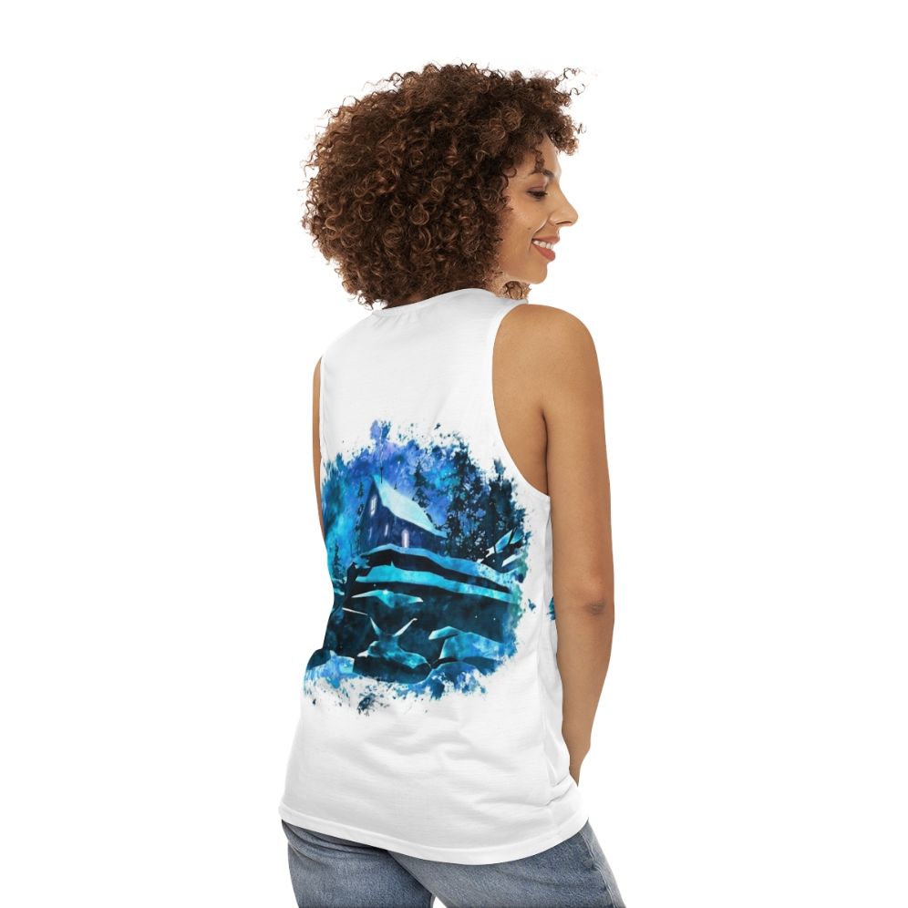 The Long Dark Unisex Tank Top - women back