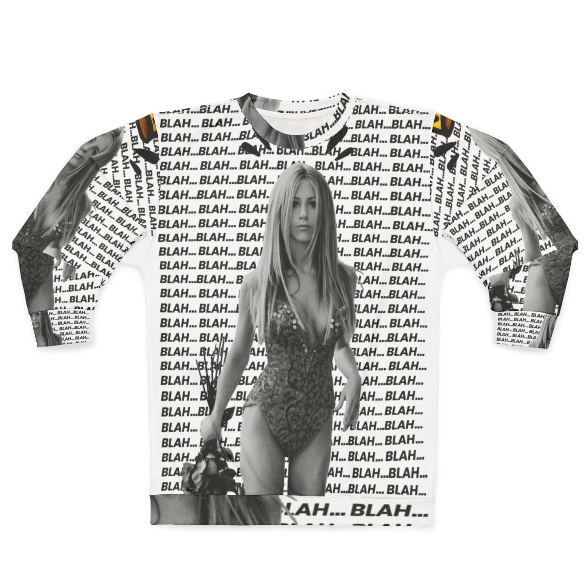 Jennifer Aniston Pop Art Graphic Sweatshirt