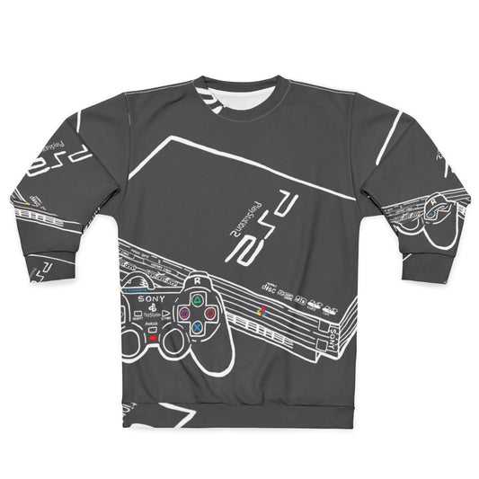 Retro Playstation 2 Console Sweatshirt