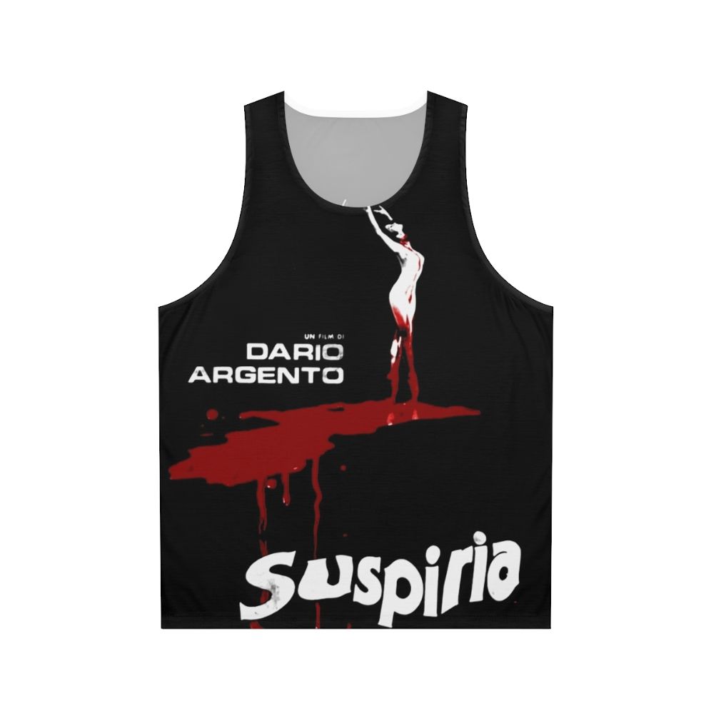 Suspiria horror themed unisex tank top