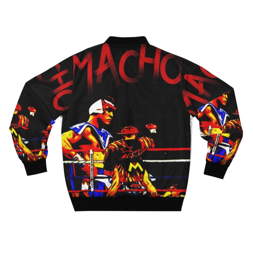 Hector Camacho Vintage Boxer Bomber Jacket - Back