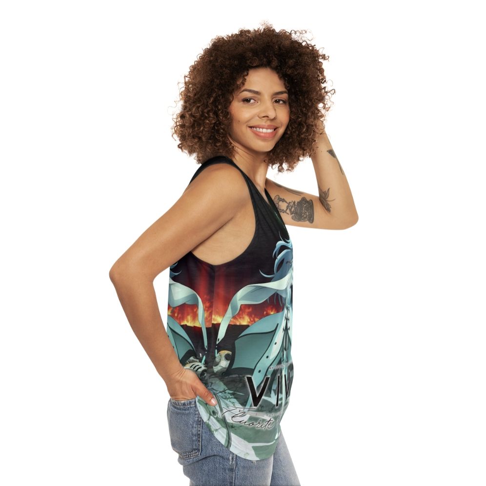 Vivy: Fluorite Eye's Song Unisex Tank Top - women side