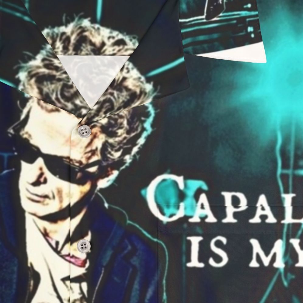 Peter Capaldi 12th Doctor Hawaiian Shirt - Detail