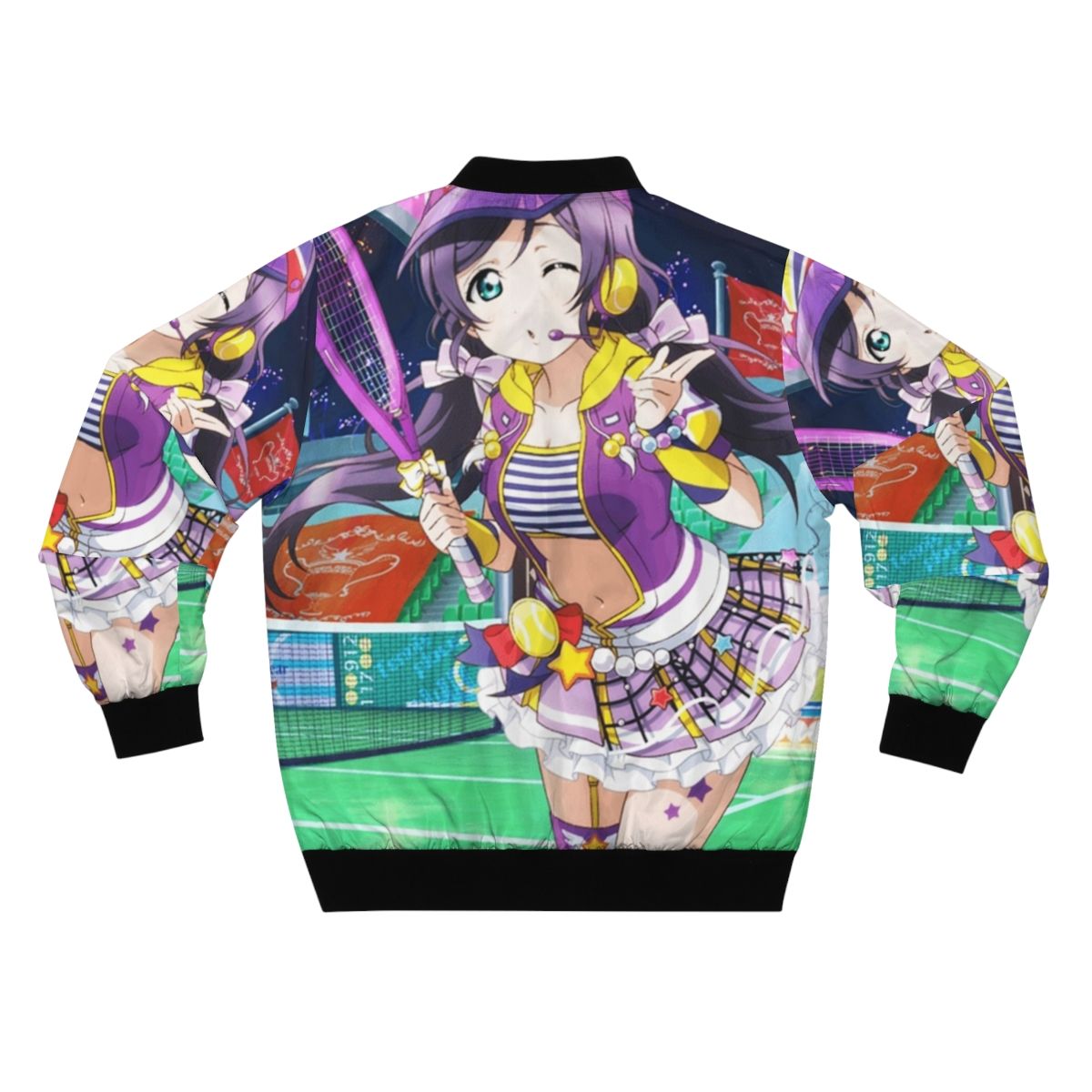 Nozomi Tojo Love Live School Idol Project Tennis Bomber Jacket - Back