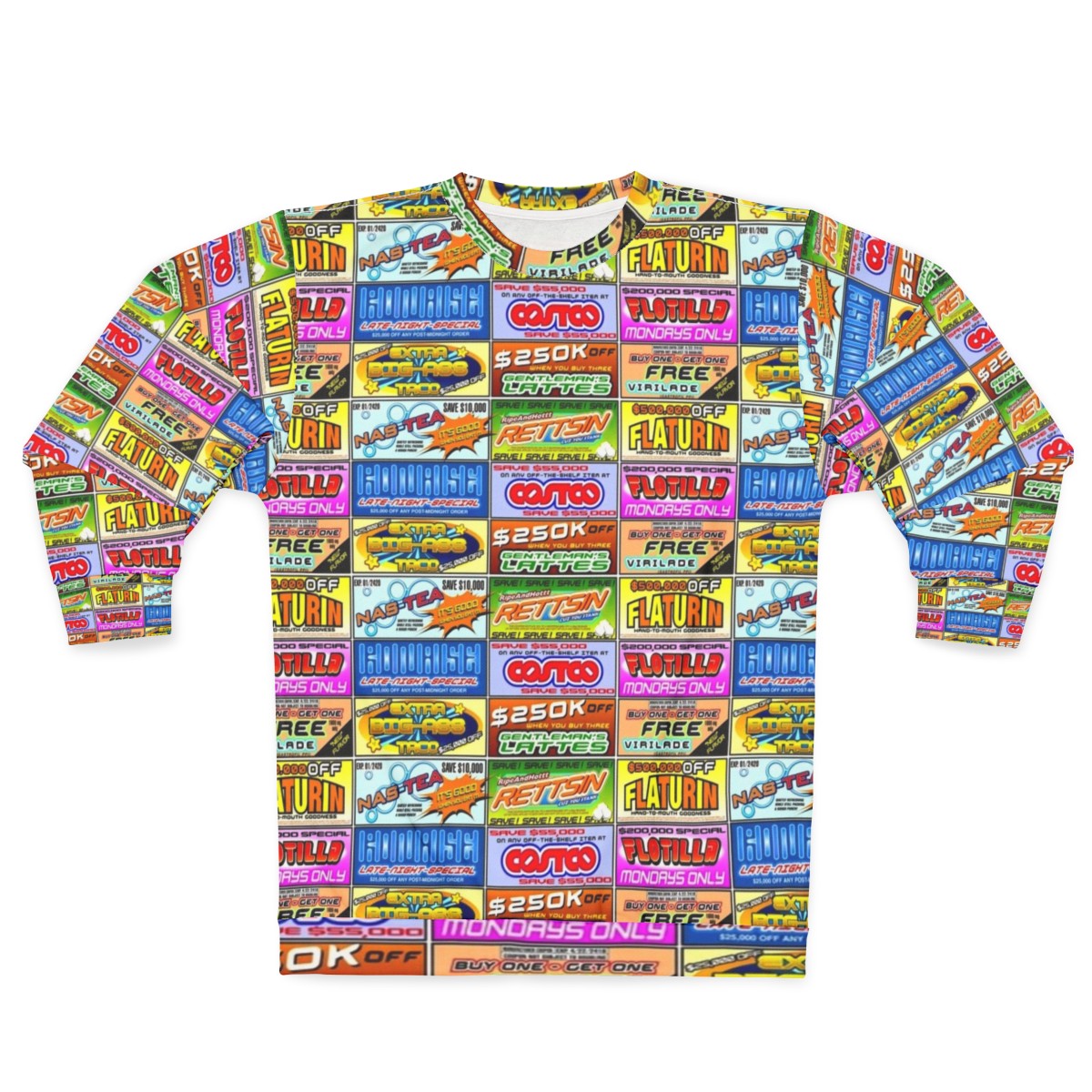 Brands of Uhmerica Idiocracy Movie themed sweatshirt