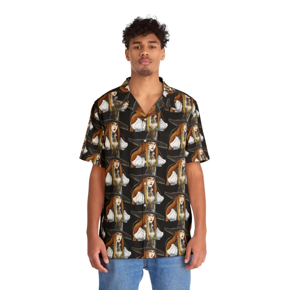 Lisa Mother of Alucard in Castlevania Netflix Hawaiian Shirt - People Front