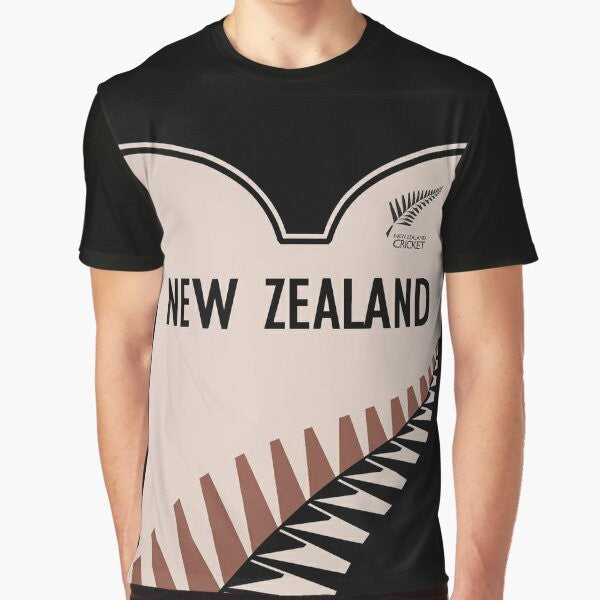 New Zealand Cricket Blackcaps Graphic T-Shirt