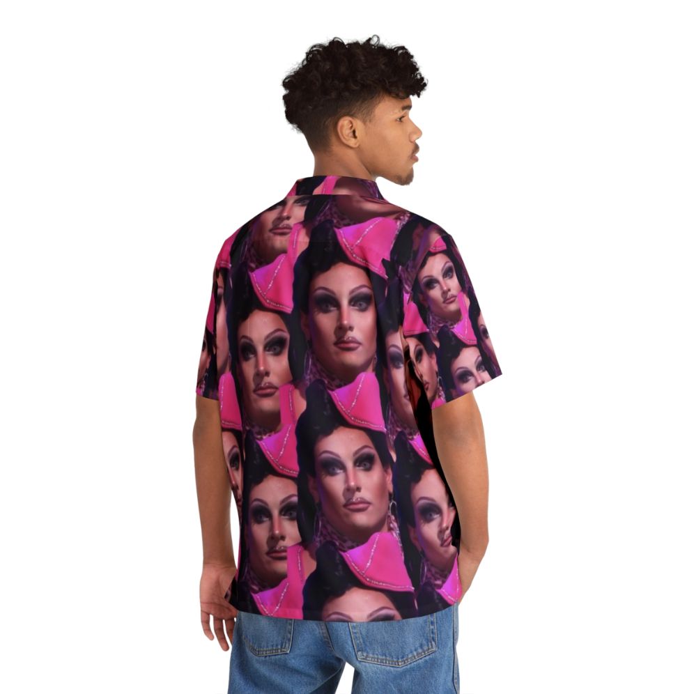 Jan Meme Design Hawaiian Shirt featuring RuPaul's Drag Race graphics - People Back