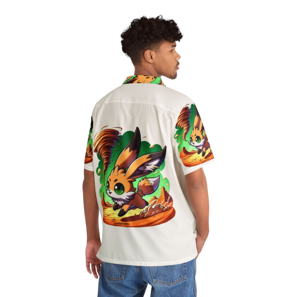 Legendary desert fox and rabbit Hawaiian shirt - People Back