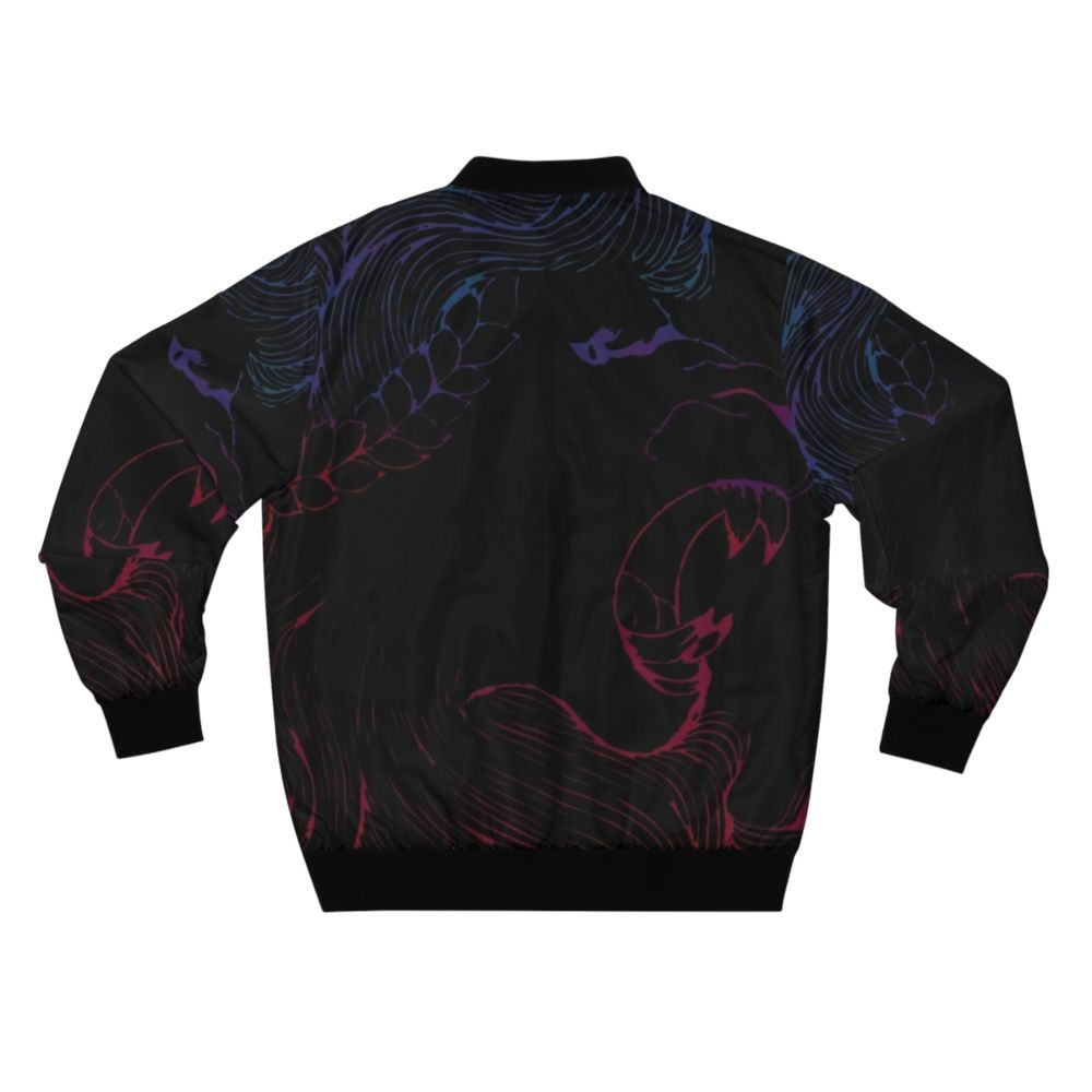 Madeon Hypermania Lion Reverse Color Bomber Jacket - Back