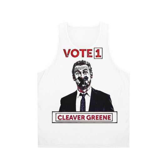 Vote 1 Cleaver Greene Unisex Tank Top