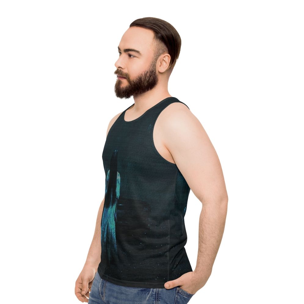 The Ring Unisex Horror Tank Top - men side