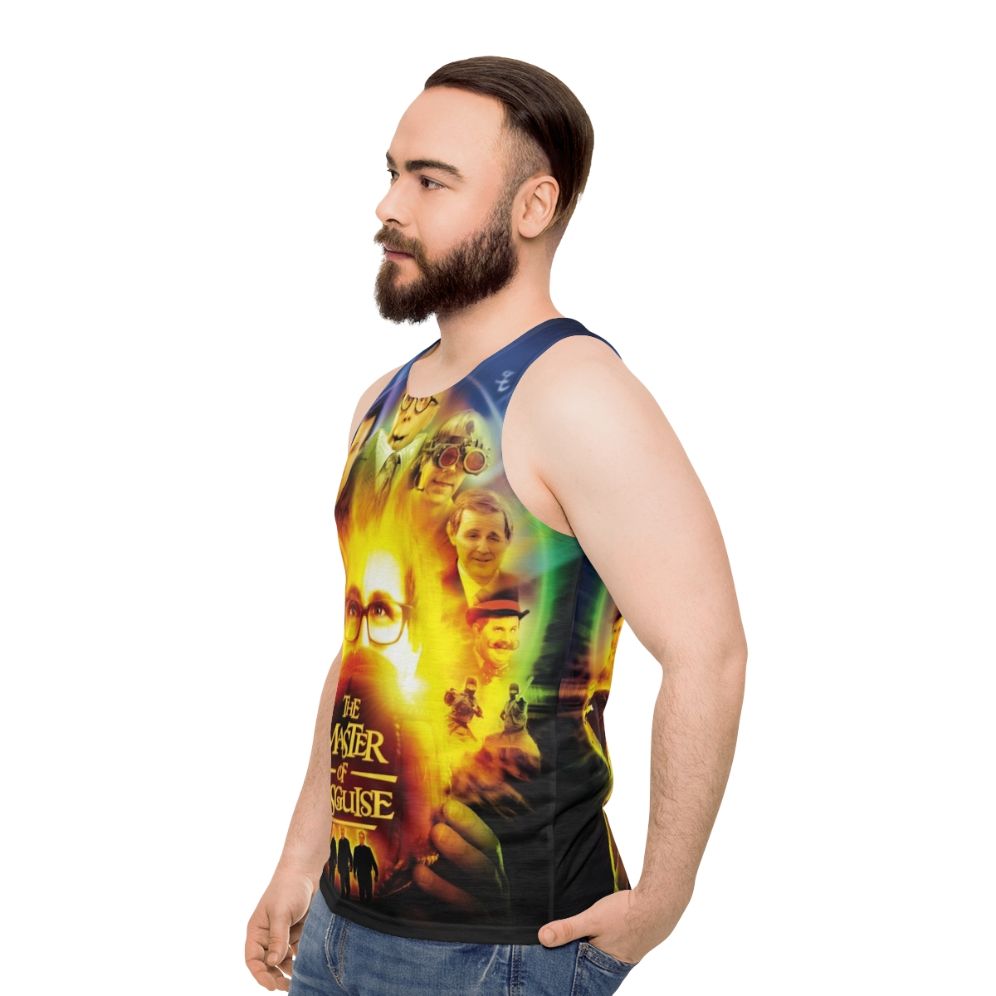 Master of Disguise 90s Nostalgia Unisex Tank Top - men side