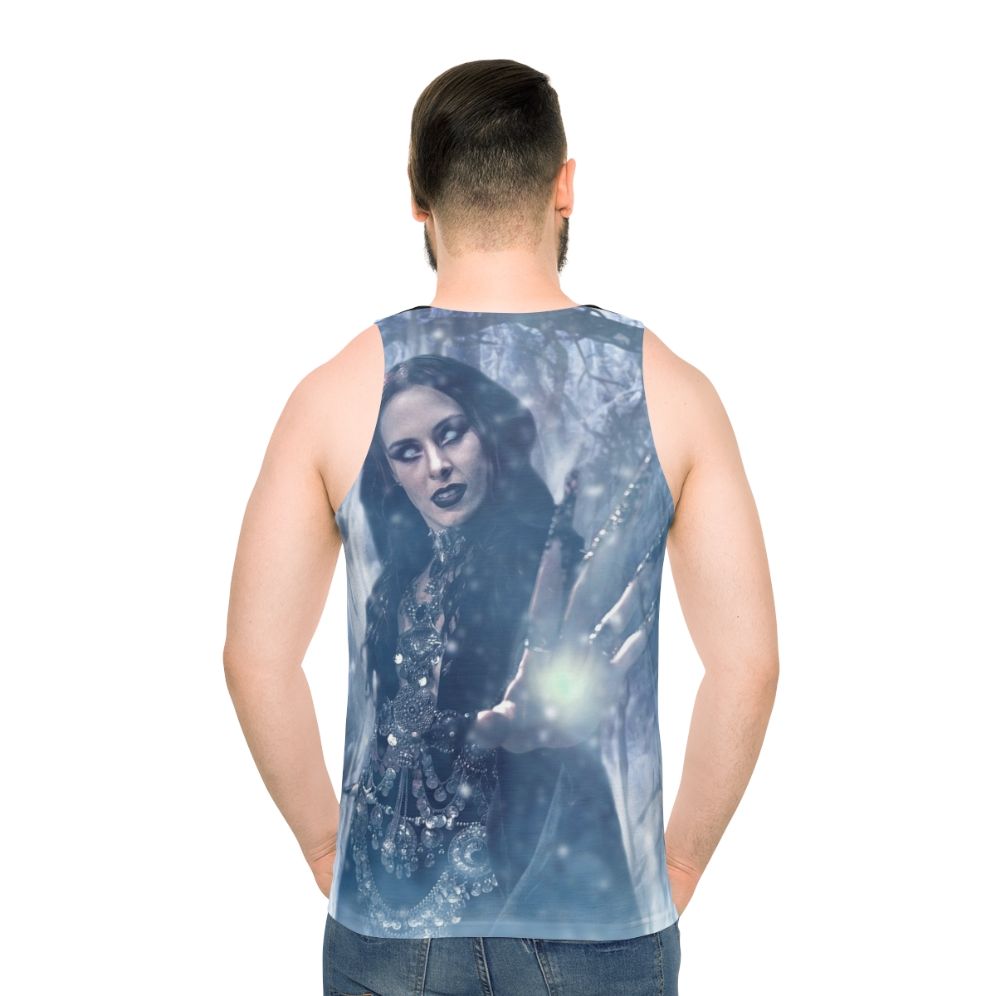 Beyond the Black inspired "Winter Is Coming" unisex tank top - men back