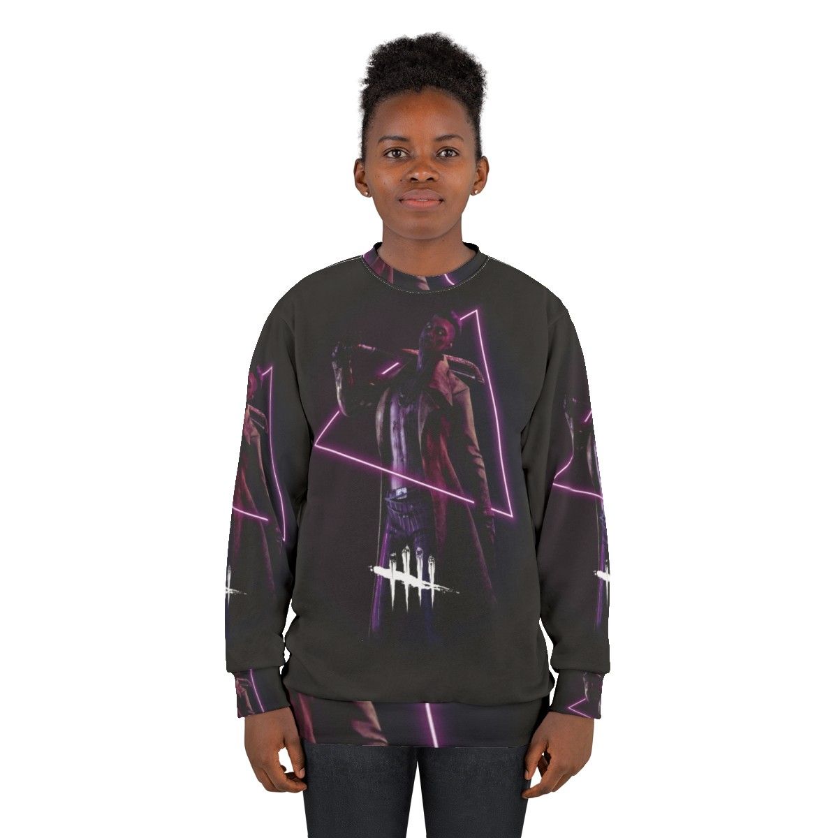 Neon Trickster Sweatshirt for Dead by Daylight Fans - women