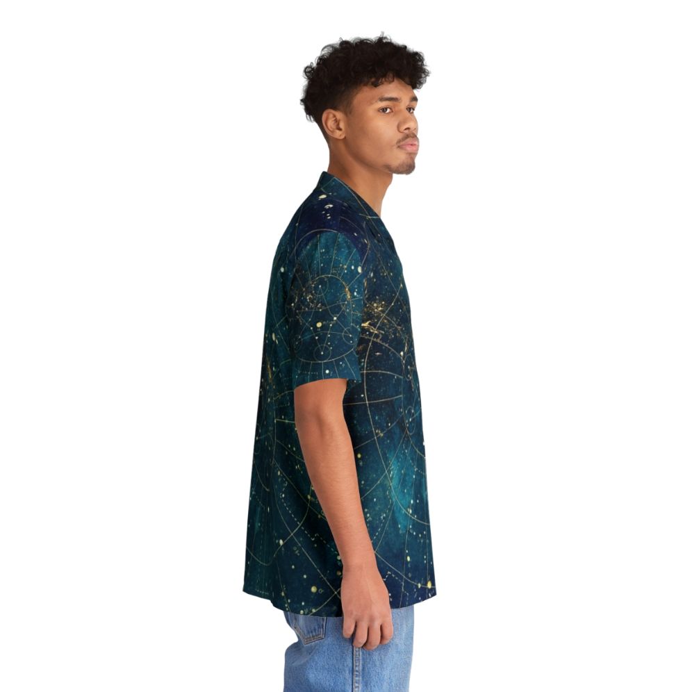 Celestial star map hawaiian shirt - People Pight