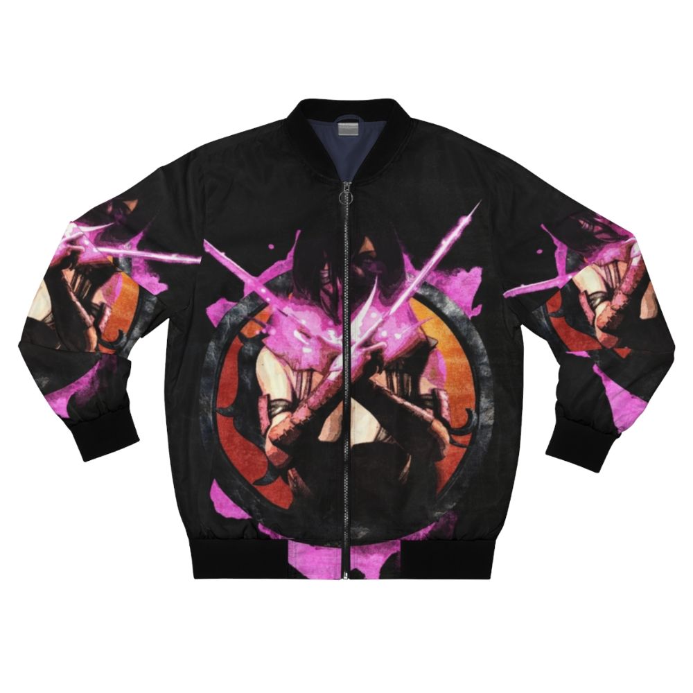 Mortal Kombat Mileena Inspired Bomber Jacket