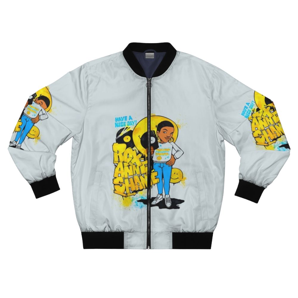 Roxanne Shante "Have a Nice Day" Bomber Jacket featuring 2tone and England punk style