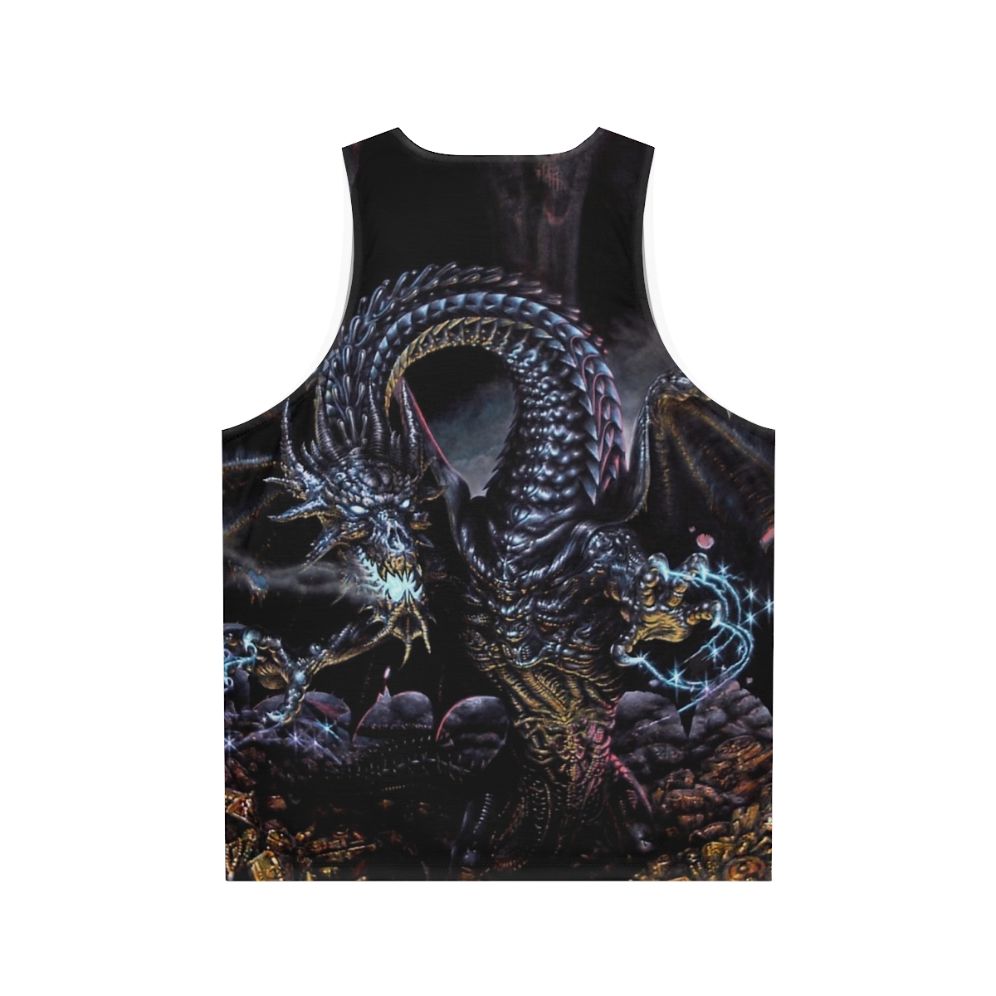 Night Dragon Unisex Tank Top - Back