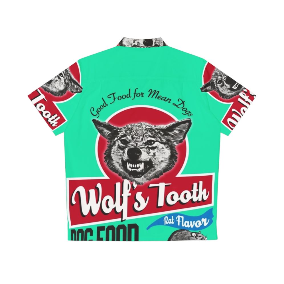 Wolf's Tooth Dog Food Hawaiian Shirt - Back