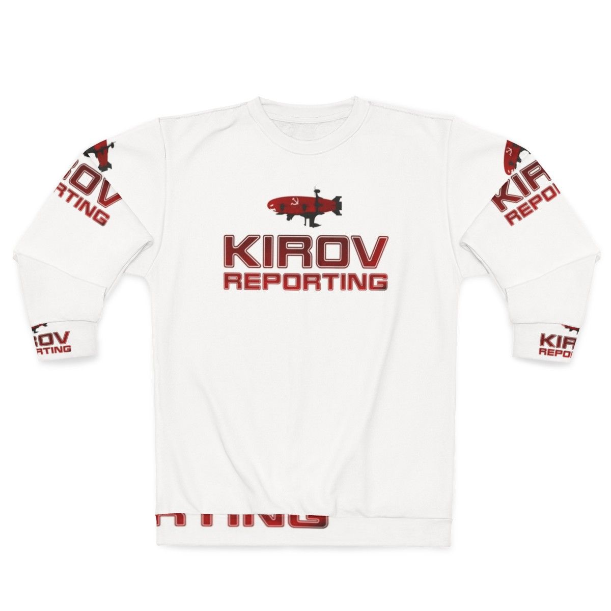 Kirov Reporting Soviet-Inspired Sweatshirt for Gamers