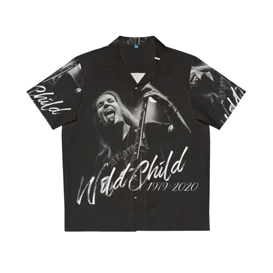 Alexi Laiho Wild Child Rip Hawaiian Shirt