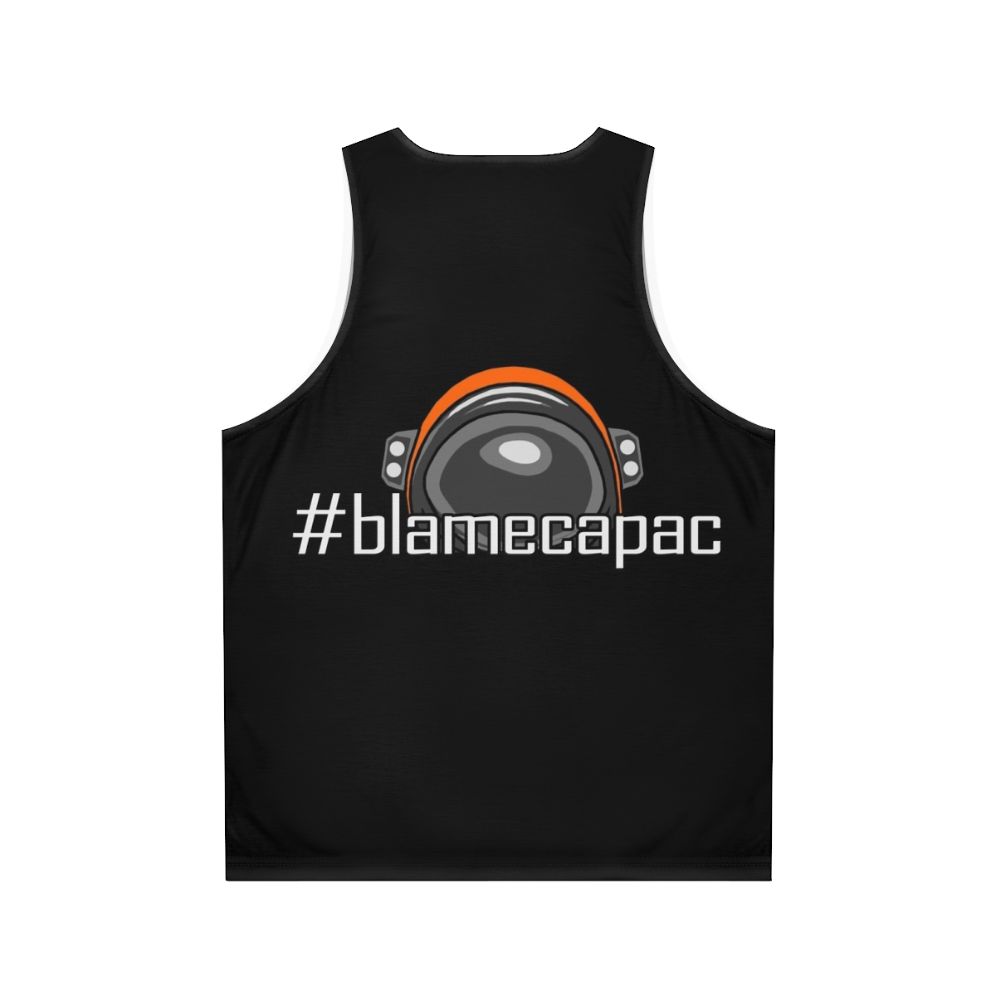 Unisex Blamecapac Tank Top for Space Engineers Fans - Back