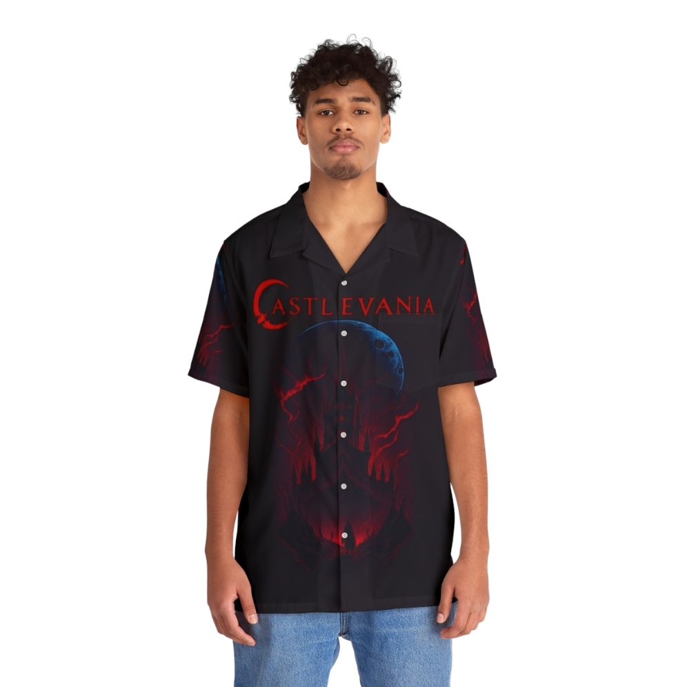 Castlevania Night Horror Hawaiian Shirt - People Front