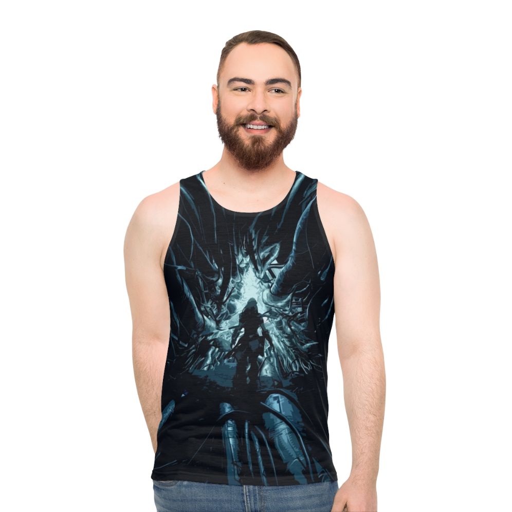 Horizon Zero Dawn Unisex Sci-Fi Tank Top - men