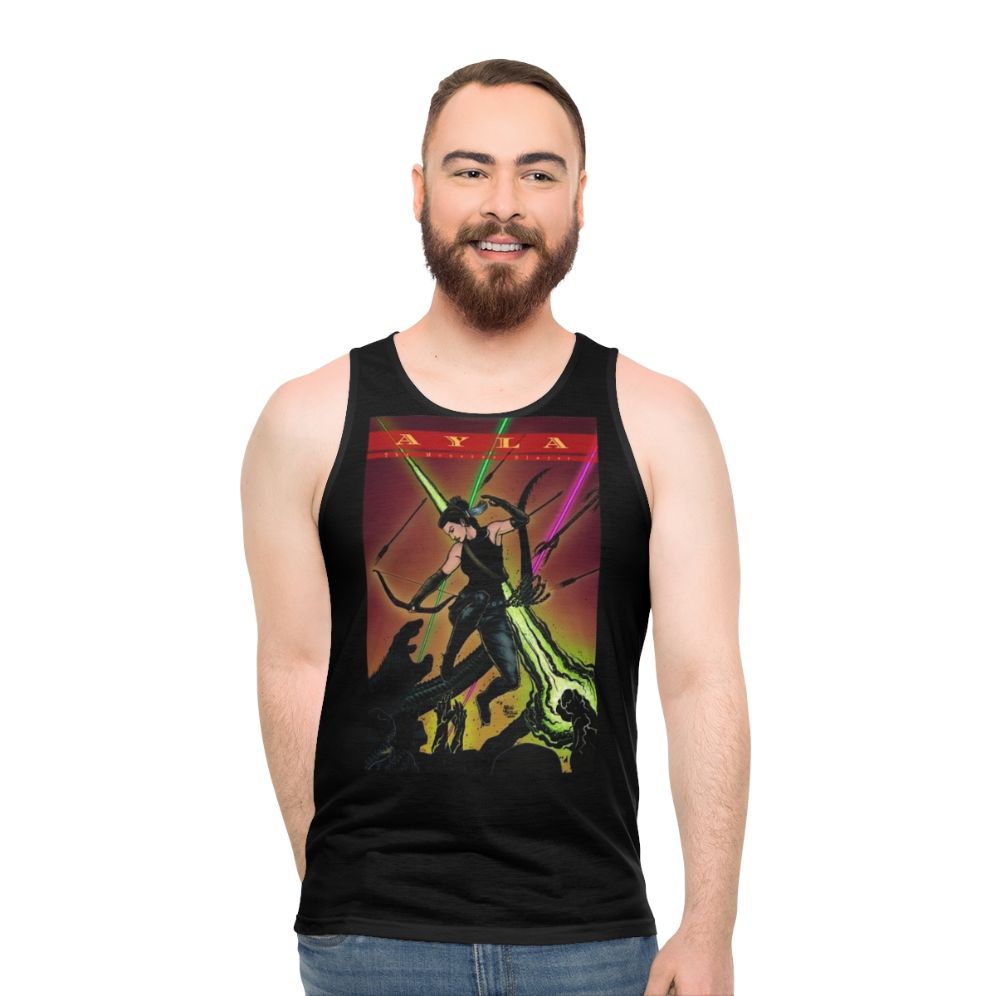 Ayla the Monster Slayer Navajo Warrior Unisex Tank Top - men