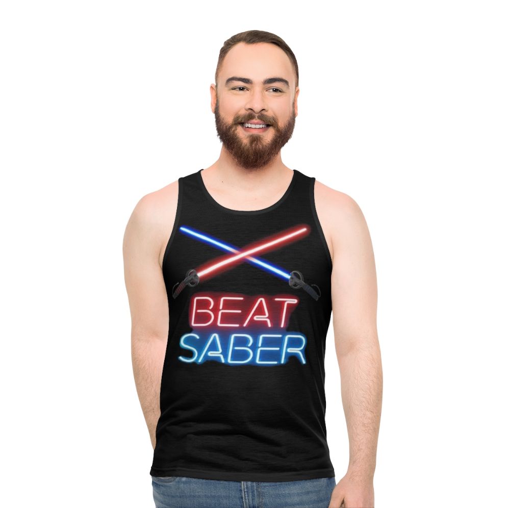 Beat Saber VR Gaming Tank Top - men