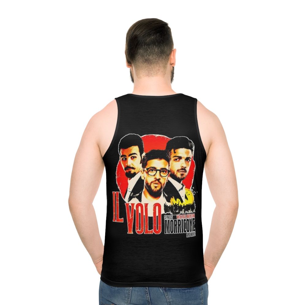 Unisex Il Volo Italian Pop and Operatic Music Tank Top - men back