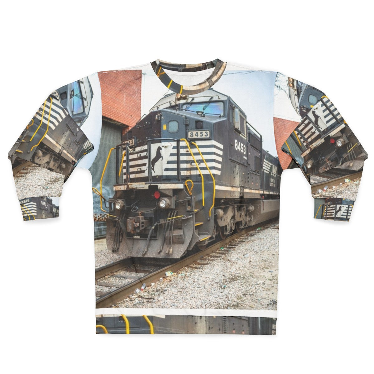 Norfolk Southern Raleigh NC Train Yard Sweatshirt