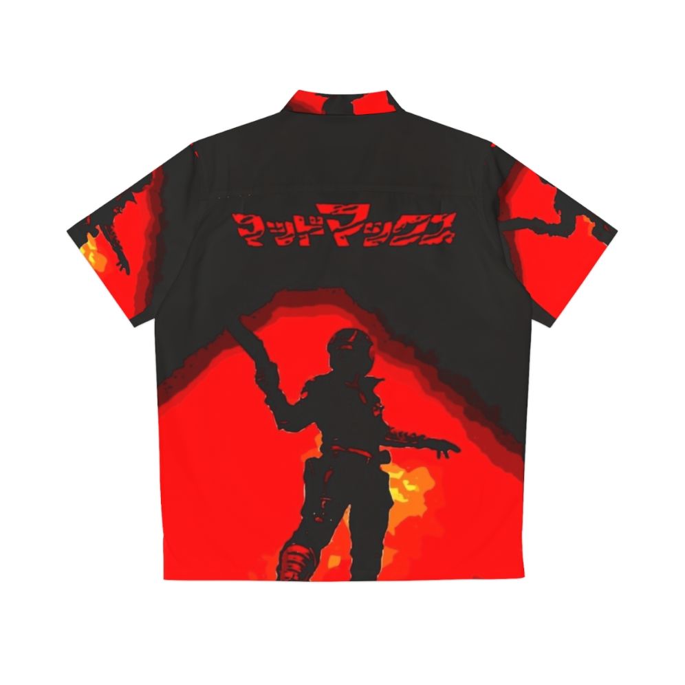 Retro Hawaiian Shirt Inspired by Mad Max Movie - Back