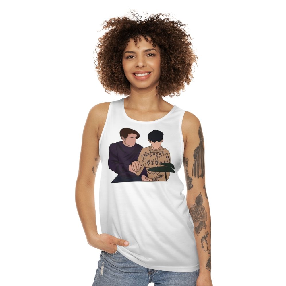 Heartstopper Nick and Charlie Unisex Tank Top - women