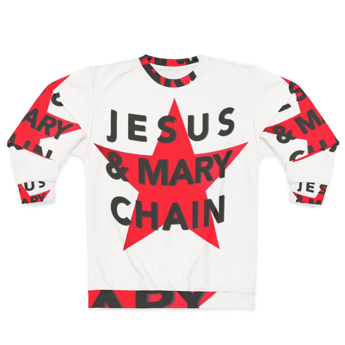 The Jesus and Mary Chain Logo Punk Rock Sweatshirt