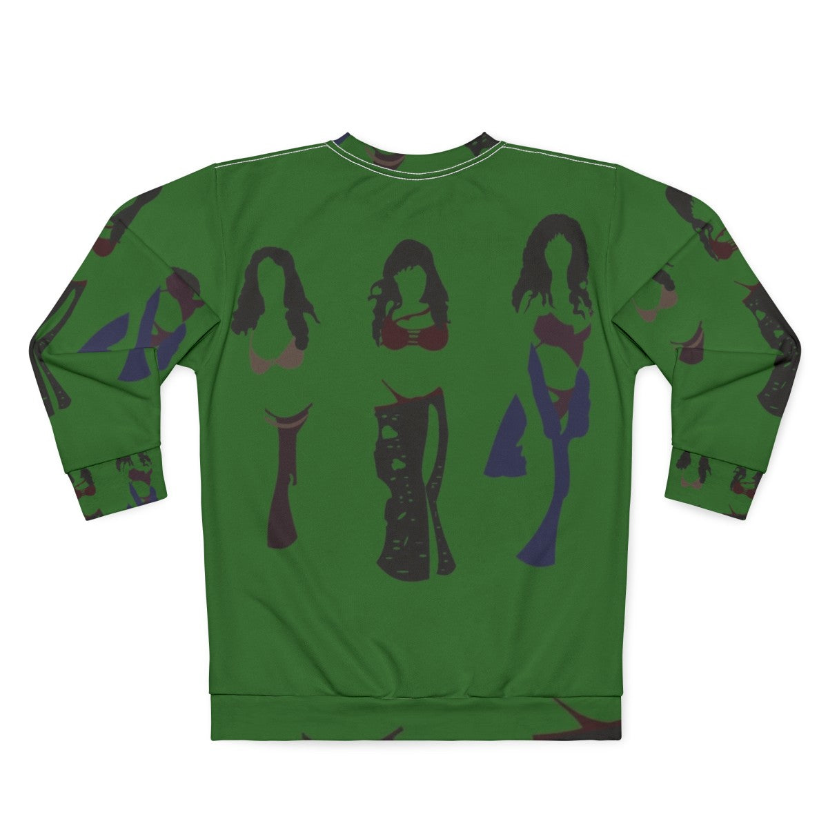 Orion Slave Girls Star Trek Sweatshirt - Back