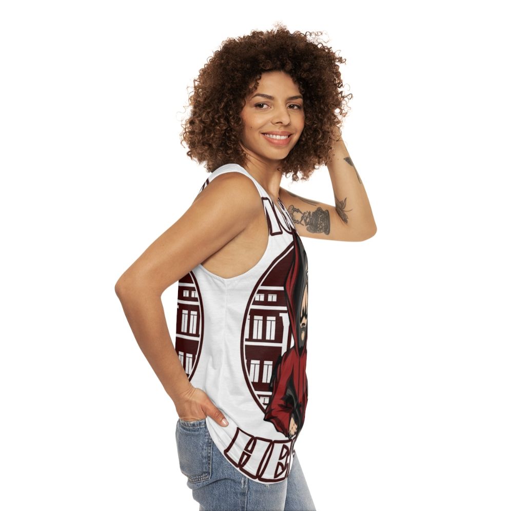 Money Heist Unisex Tank Top - women side