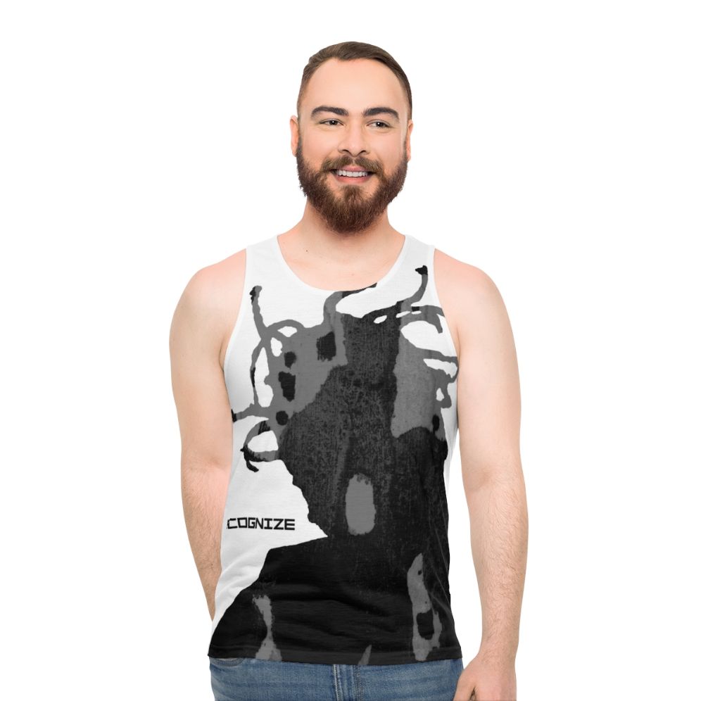 ODB Recognize 3 Grey Tank Top - men