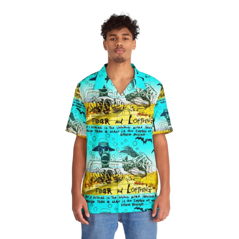 Fear and Loathing in Las Vegas Psychedelic Hawaiian Shirt - People Front