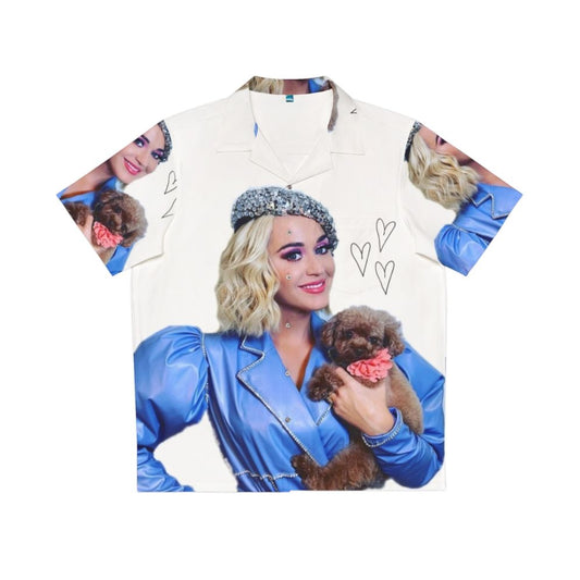 Katy Perry and Nugget Hawaiian Shirt for Pets