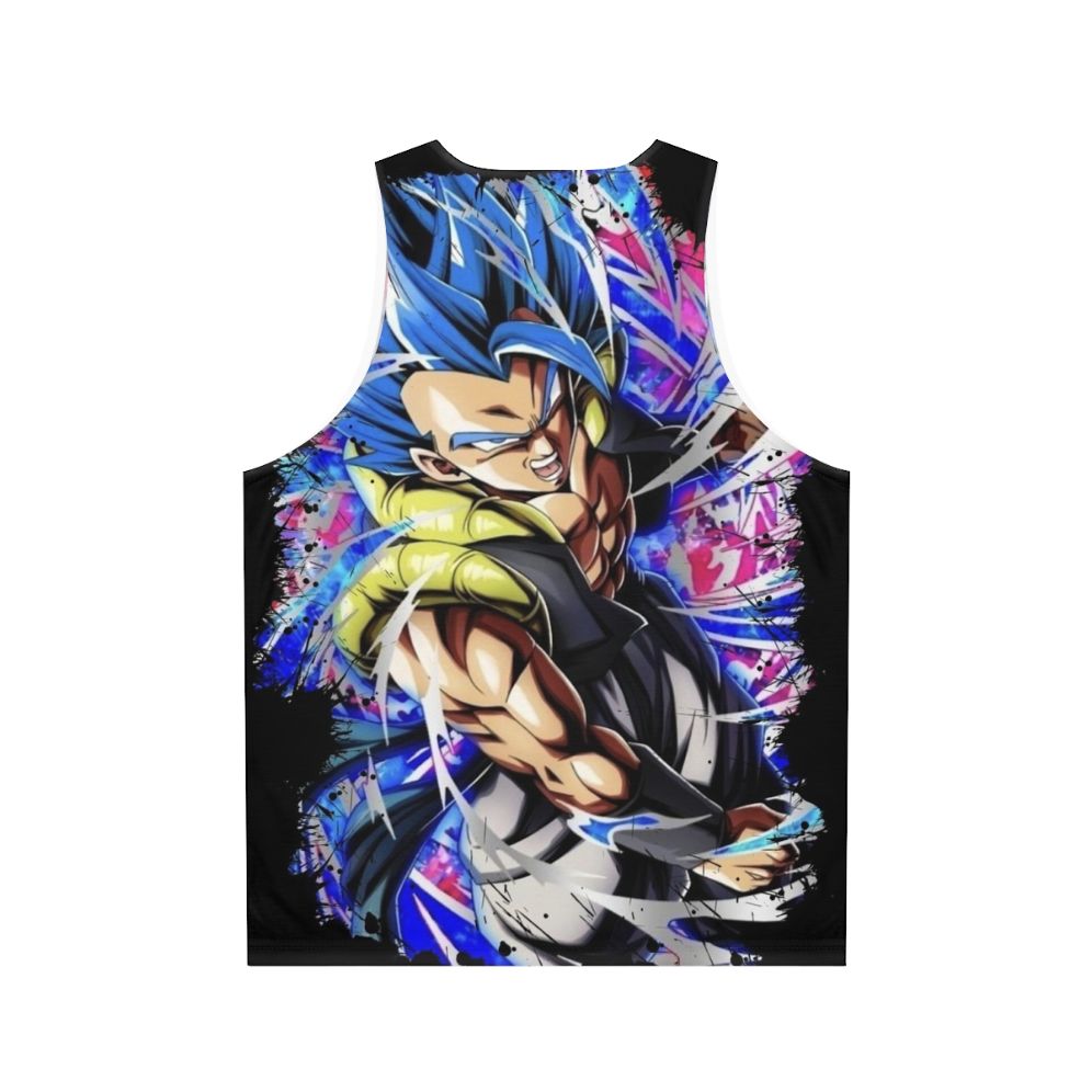 Ultimate Fusion Gogeta Unisex Dragon Ball Z Tank Top - Back