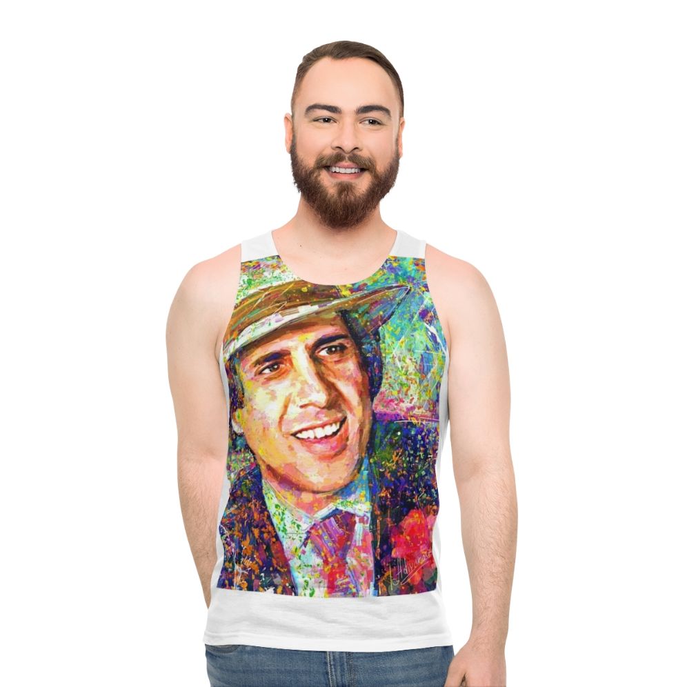 Adriano Celentano Dream Unisex Impressionist Tank Top - men